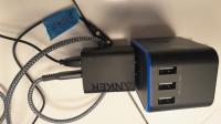 CS 742/2024  BLACK CHARGER PLUG BRAND ANKER AND UNIVERSAL ADAPTER PLUG